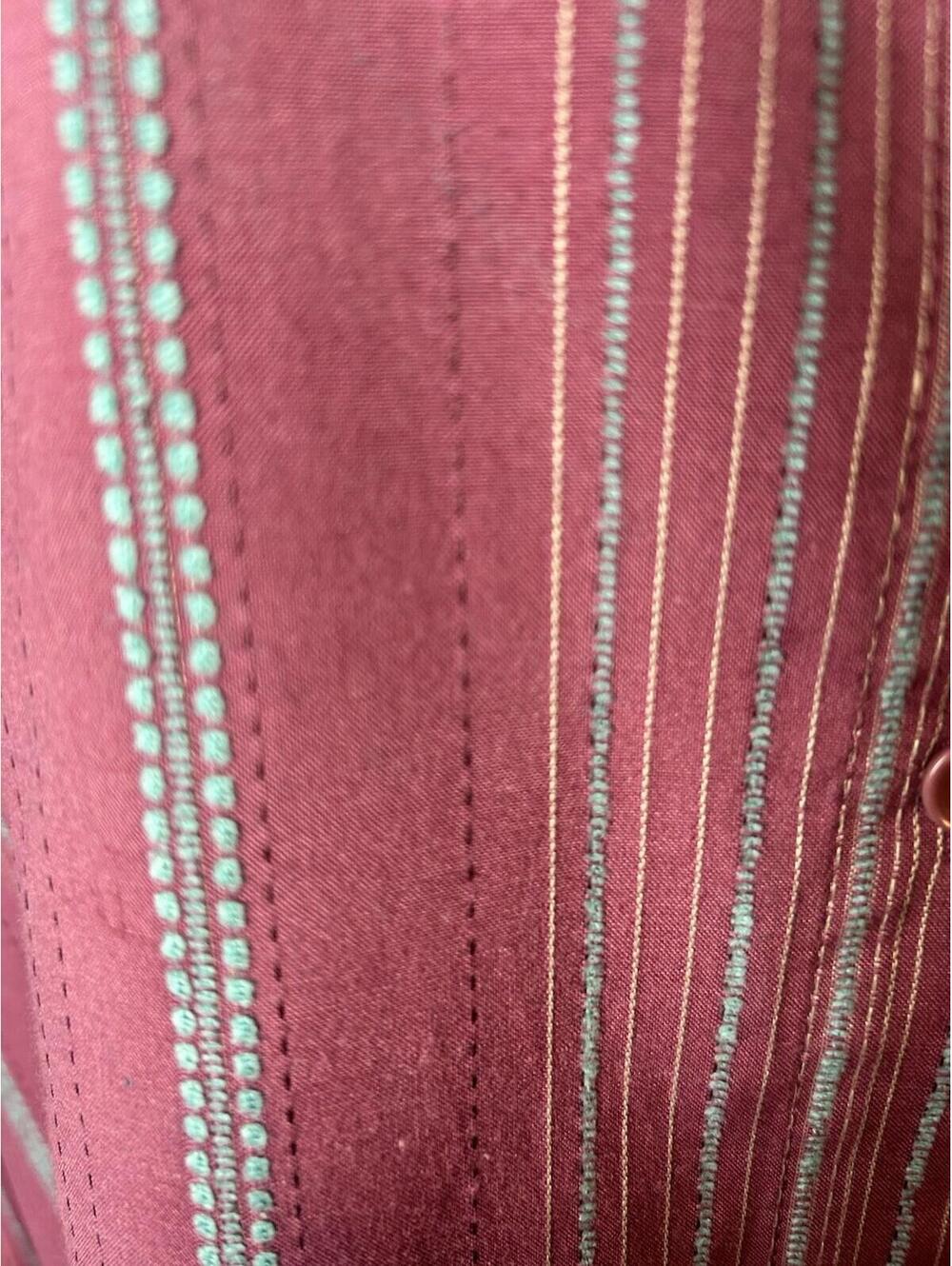 Denim & Co. Striped Long Sleeve Blouse   Size 1X   NWOT - Picture 3 of 7